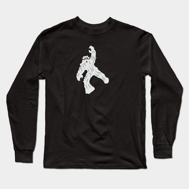 Wampa Long Sleeve T-Shirt by rychudesigns